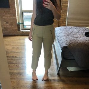Skinny Theory Cropped Utility Pants